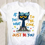 Sois toi-même - T-shirt et sweat à capuche de sensibilisation à l'autisme 0321