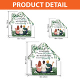Home Is Where Mom Is - Personalized Mother's Day Mother Custom Shaped Acrylic Plaque