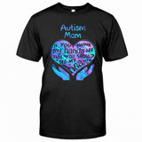 Maman d'enfant autiste, tu devrais voir mon cœur - T-shirt et sweat à capuche de sensibilisation à l'autisme 0520