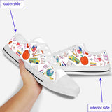 School Items Teacher Low Top Shoes 0622