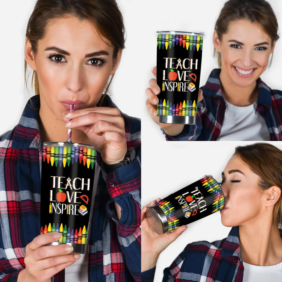 Teach Love Inspire - Teacher Tumbler 0622