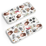 I Did Gardening Since Birth - Personalized Gardening Clear Phone Case