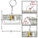 Bestie Forever - Personalized Bestie Transparent Keychain