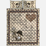 I Choose You - Couple Quilt Set