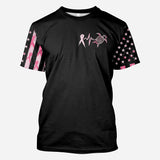 Turtle Breast Cancer Awareness - Breast Cancer Awareness All Over T-shirt and Hoodie 0822