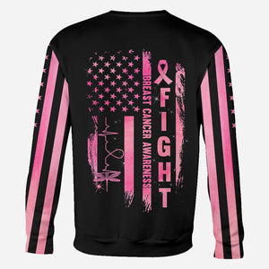 Dragonflies Heart No Story Should End Too Soon - Breast Cancer Awareness All Over T-shirt and Hoodie 0822