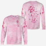 Hope For A Cure Elephant - Breast Cancer Awareness All Over T-shirt and Hoodie 0822