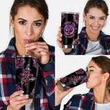 Hologram Witch Survivor - Breast Cancer Awareness Tumbler 0822