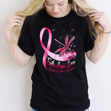 T-shirt et sweat à capuche Libellule Foi Espoir Amour - Sensibilisation au cancer du sein 0822
