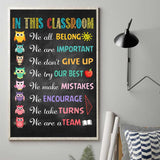 Teacher In This Classroom - Teacher Poster 0921