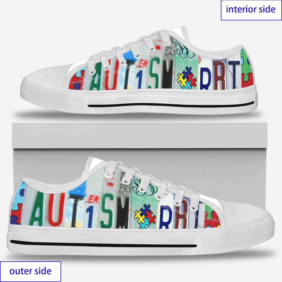 Autisme RBT - Chaussures basses de sensibilisation à l'autisme 0921