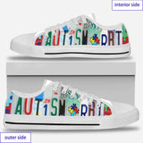 Autisme RBT - Chaussures basses de sensibilisation à l'autisme 0921