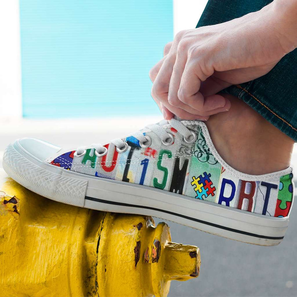 Autisme RBT - Chaussures basses de sensibilisation à l'autisme 0921