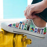 Autisme RBT - Chaussures basses de sensibilisation à l'autisme 0921