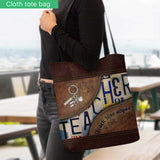Teacher Teach Love Inspire - Teacher Tote Bag 0921