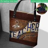Teacher Teach Love Inspire - Teacher Tote Bag 0921