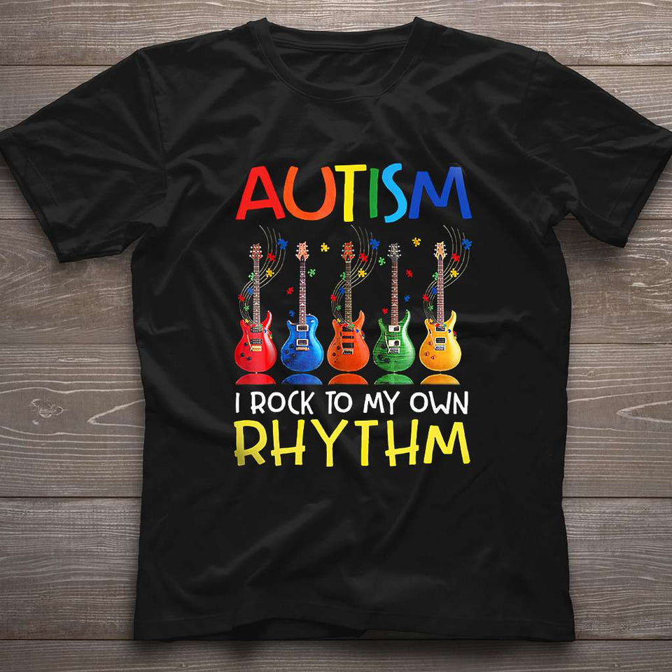 Autisme : Je vis à mon propre rythme - T-shirt et sweat à capuche de sensibilisation à l'autisme 0921