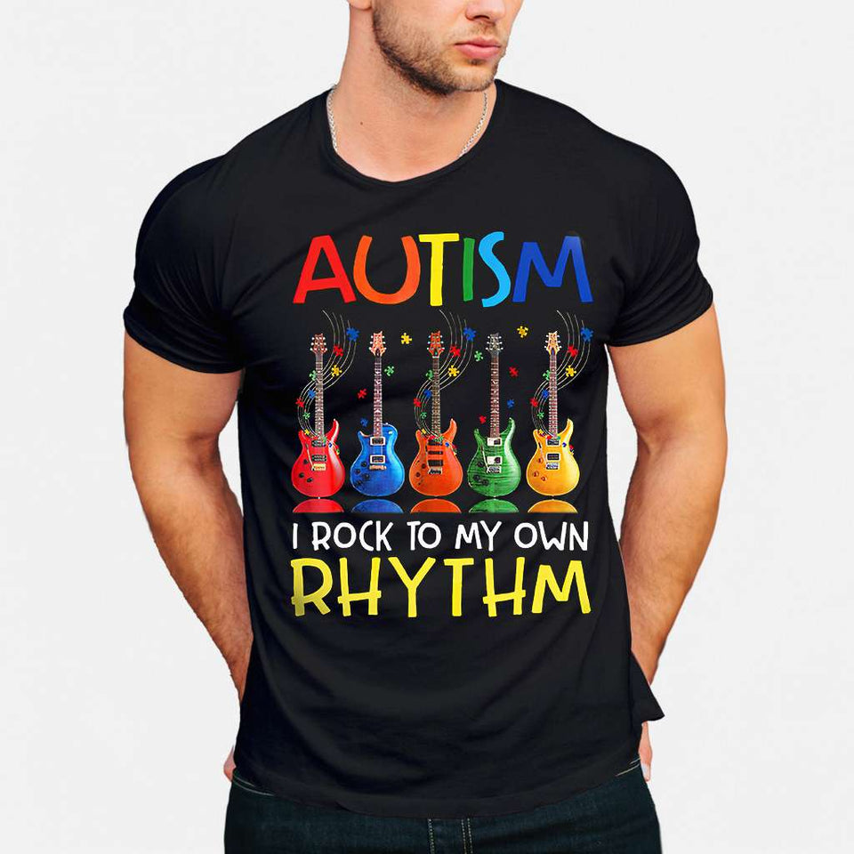 Autisme : Je vis à mon propre rythme - T-shirt et sweat à capuche de sensibilisation à l'autisme 0921