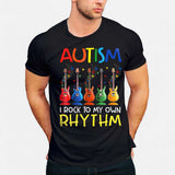 Autisme : Je vis à mon propre rythme - T-shirt et sweat à capuche de sensibilisation à l'autisme 0921