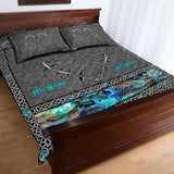 Love Fishing - Personalized Fishing Quilt Set