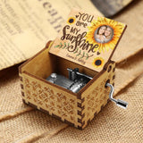 You Are My Sunshine - Personalized Mother's Day Mother Hand Crank Music Box