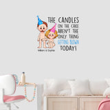 The Things Getting Blown Today - Personalized Couple Decal Full