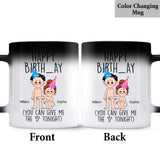 Happy Birth_ay - Personalized Couple Mug