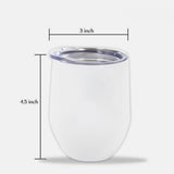 The Things Getting Blown Today - Personalized Couple Wine Tumbler