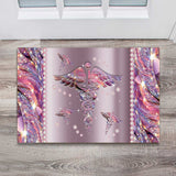 Nurse Life - Nurse Metal Pattern Print Doormat