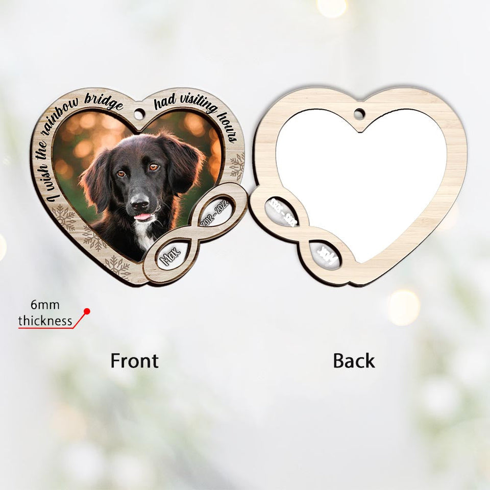 Best Friends Are Never Forgotten - Personalized Dog Layers Mix Ornament