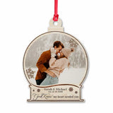 I Am Yours - Personalized Christmas Couple Ornament (Printed On Both Sides)