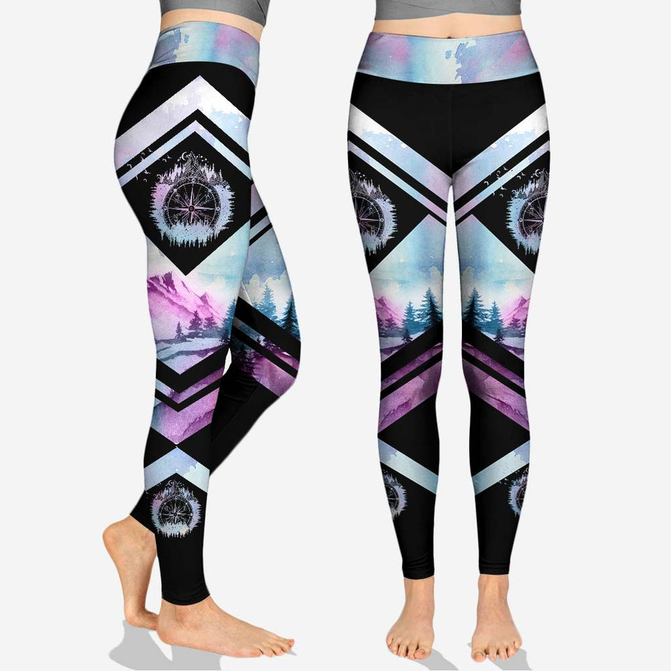 Wander Woman - Personalized Hiking Hoodie and Leggings
