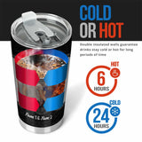 I Love You For Your Personality - Personalized Couple Tumbler