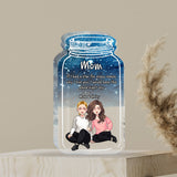 If I Had A Star - Personalized Mother's Day Mother Custom Shaped Acrylic Plaque