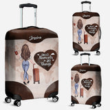 Collect Moments, Not Things - Personalized Travelling Leather Handbag & Luggage Cover