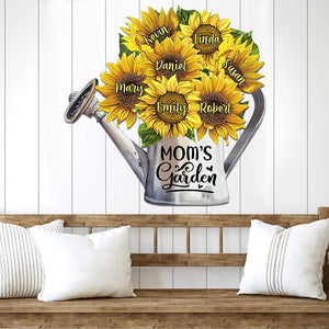 Mom's Garden - Personalized Gardening Cut Metal Sign