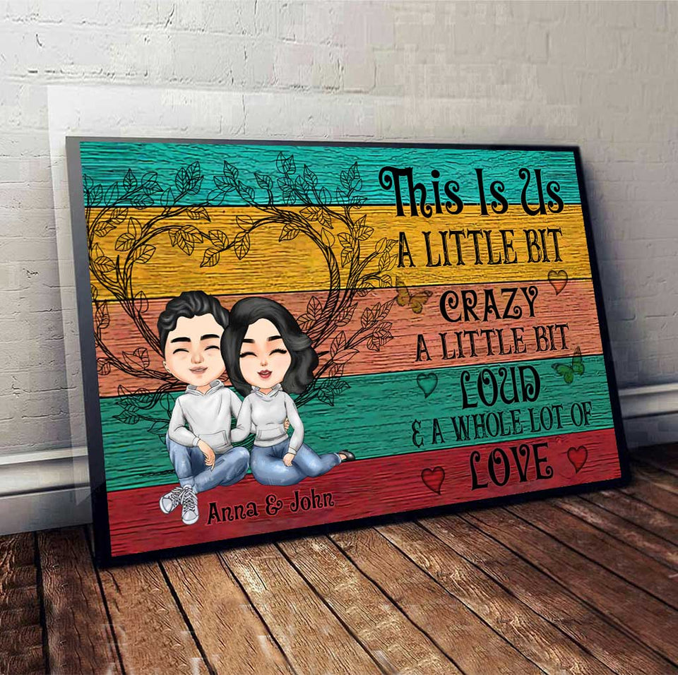 You Are My Everything - Personalized Couple Canvas And Poster