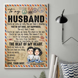 You Are My Everything - Personalized Couple Canvas And Poster