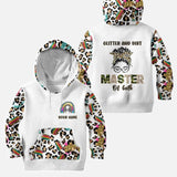 Glitter And Dirt Master Of Both - Personalized Racing Hoodie and Leggings