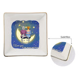 I Love You - Personalized Mother's Day Mother Jewelry Dish