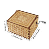 Never Forget How Much - Personalized Mother's Day Mother Hand Crank Music Box