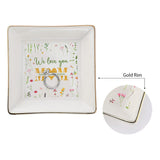 We Love You Mom - Personalized Mother's Day Mother Jewelry Dish