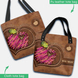 It Takes A Big Heart Personalized Tote Bag
