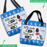 Airplane Mode - Personalized Travelling Tote Bag