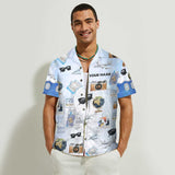 Airplane Mode - Personalized Travelling Hawaiian Shirt