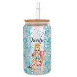 Drink In My Hand - Personalized Sea Lover Can Glass
