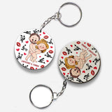 I Promise - Personalized Couple Keychain