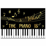 Home Is Where The Piano Is - Piano Doormat