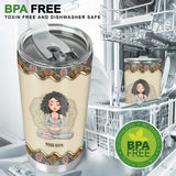 Wish A Mufuka Would - Personalized Yoga Tumbler