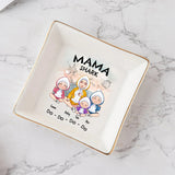 Mama Shark Do Do Do - Personalized Mother Jewelry Dish